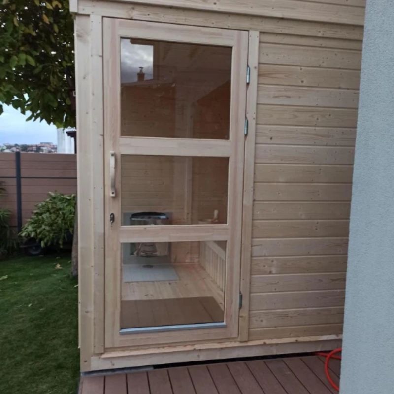 Viking Industrier 2-4 Person Outdoor Sauna Cube