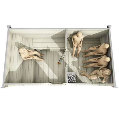 Viking Industrier 6-8 Person Delight Outdoor Sauna