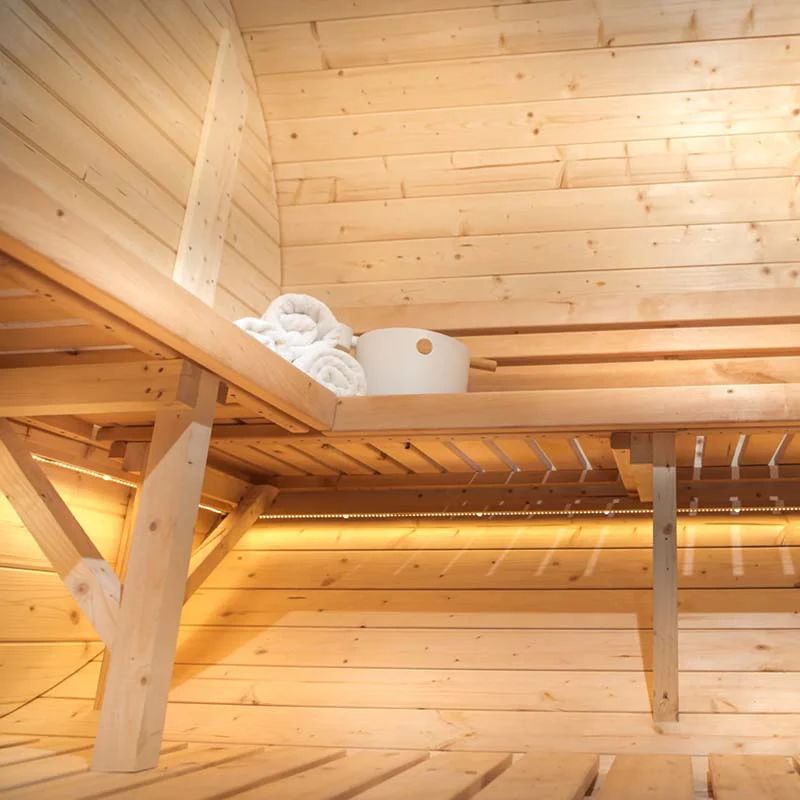 Viking Industrier 6-8 Person Delight Outdoor Sauna