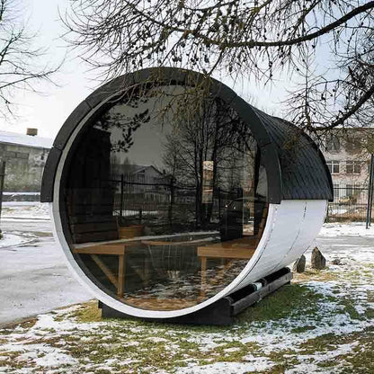 Viking Industrier 7-8 Person Luxury Sauna Barrel From Thermowood