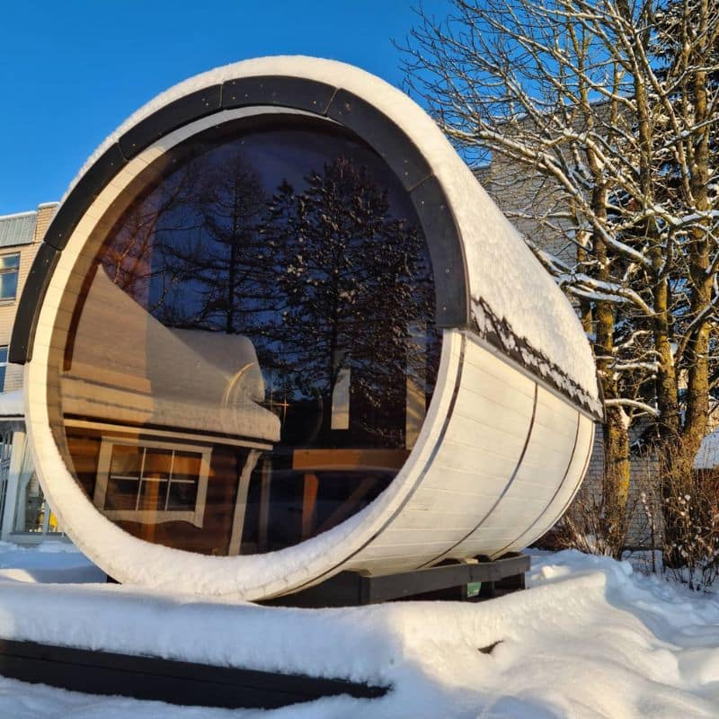 Viking Industrier 7-8 Person Luxury Sauna Barrel From Thermowood