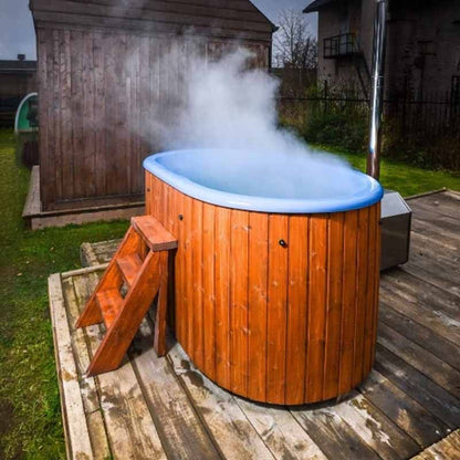 Viking Industrier Fiberglass Ofuro Oval Hot Tub
