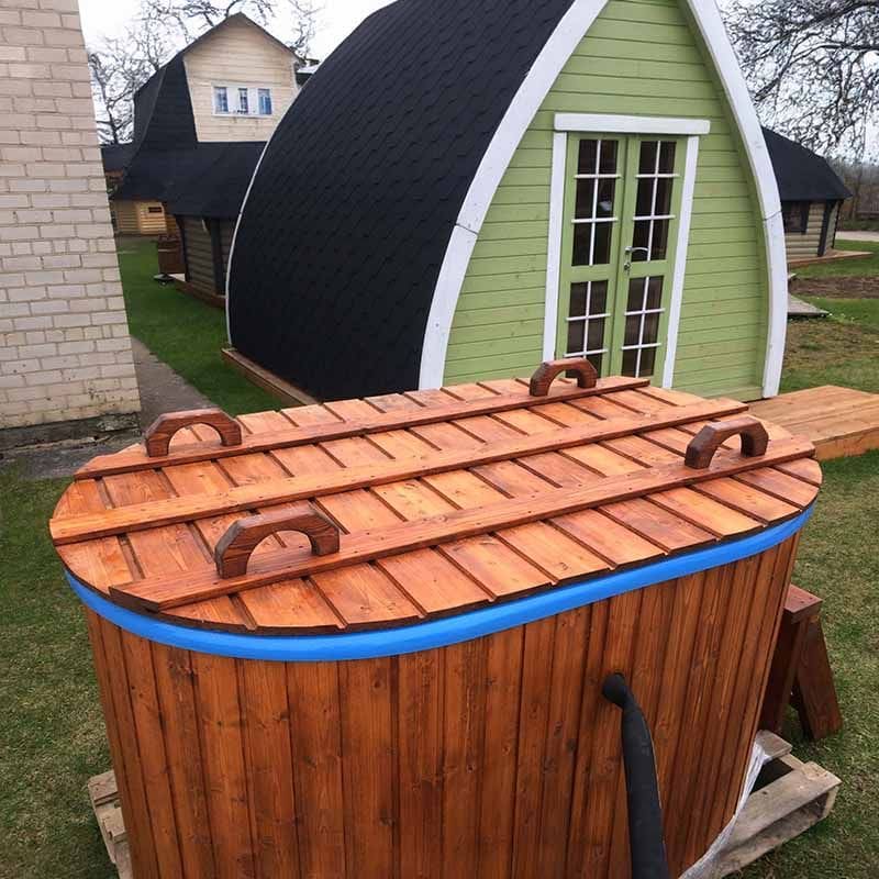 Viking Industrier Fiberglass Ofuro Oval Hot Tub