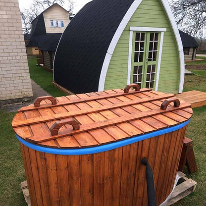 Viking Industrier Fiberglass Ofuro Oval Hot Tub