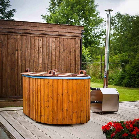 Viking Industrier Fiberglass Ofuro Oval Hot Tub
