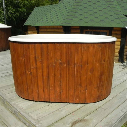 Viking Industrier Fiberglass Ofuro Oval Hot Tub