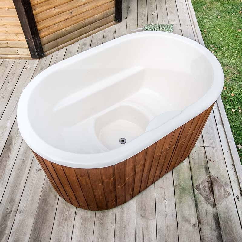 Viking Industrier Fiberglass Ofuro Oval Hot Tub