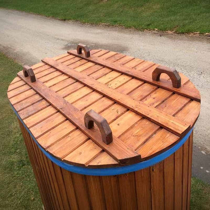 Viking Industrier Fiberglass Ofuro Oval Hot Tub