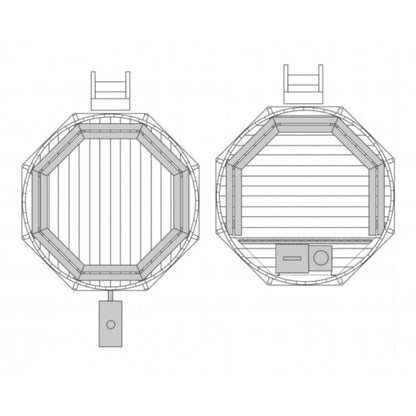 Viking Industrier Hot Tub from Thermo Wood