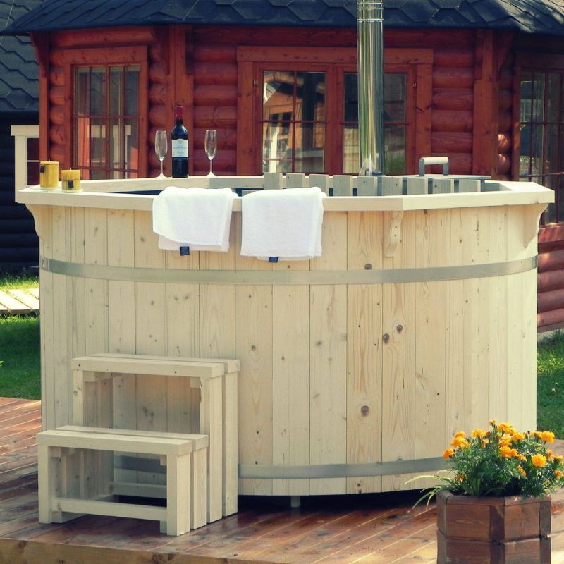 Viking Industrier Hot Tub from Thermo Wood