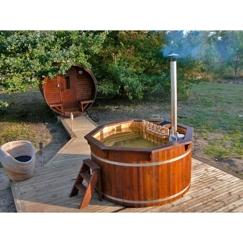 Viking Industrier Hot Tub from Thermo Wood