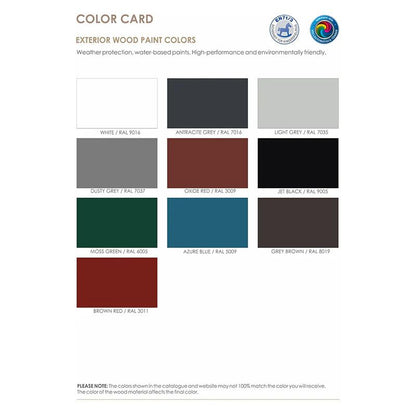 Viking Industrier Luna 4-6 Person Outdoor Sauna