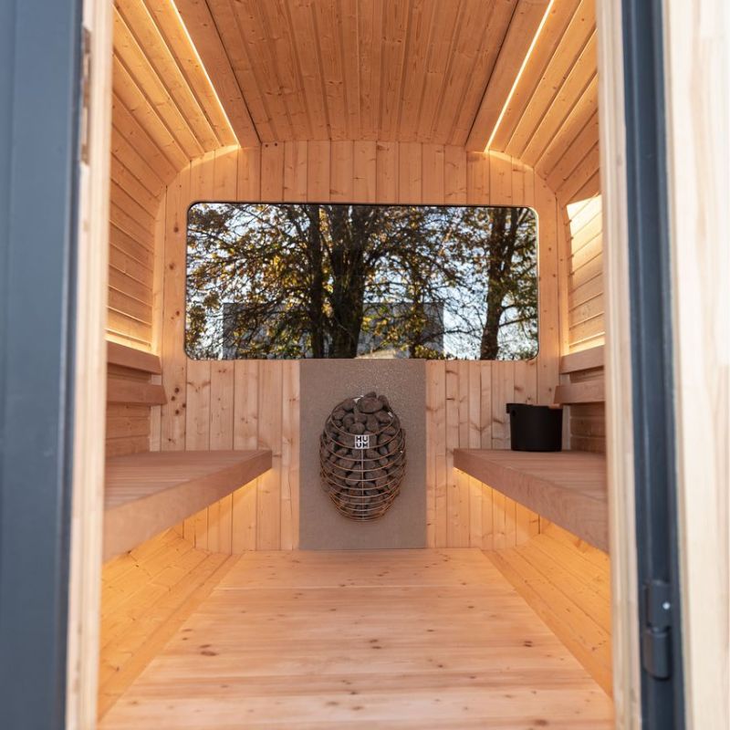 Viking Industrier Luna 4-6 Person Outdoor Sauna