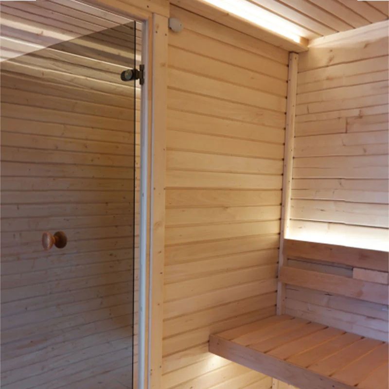 Viking Industrier Luna 6-8 Person Outdoor Sauna with Changing Room