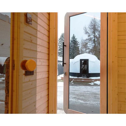 Viking Industrier Luna 6-8 Person Outdoor Sauna with Changing Room