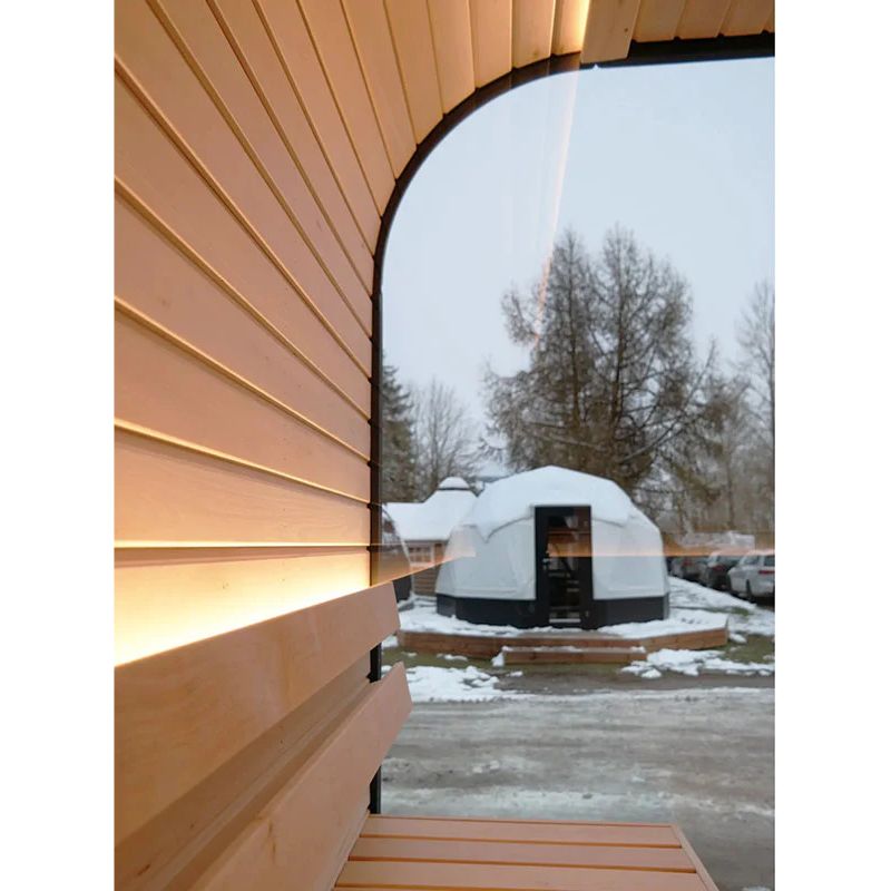 Viking Industrier Luna 6-8 Person Outdoor Sauna with Changing Room