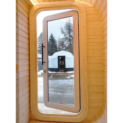 Viking Industrier Luna 6-8 Person Outdoor Sauna with Changing Room