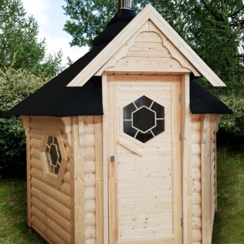 Viking Industrier Outdoor Sauna Cabin 4.5 m²