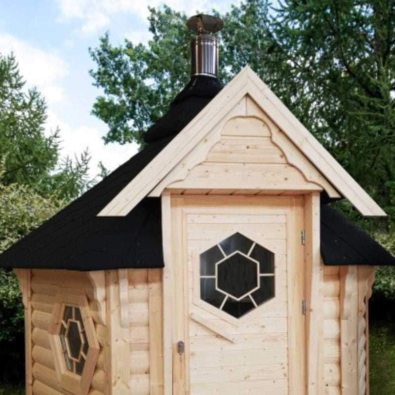 Viking Industrier Outdoor Sauna Cabin 4.5 m²