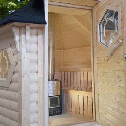 Viking Industrier Outdoor Sauna Cabin 4.5 m²