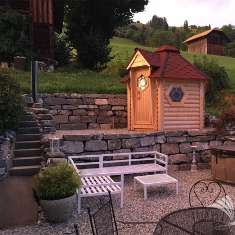 Viking Industrier Outdoor Sauna Cabin 4.5 m²
