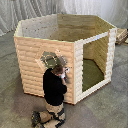 Viking Industrier Outdoor Sauna Cabin 4.5 m²