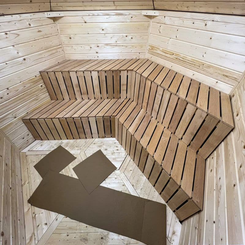 Viking Industrier Outdoor Sauna Cabin 4.5 m²