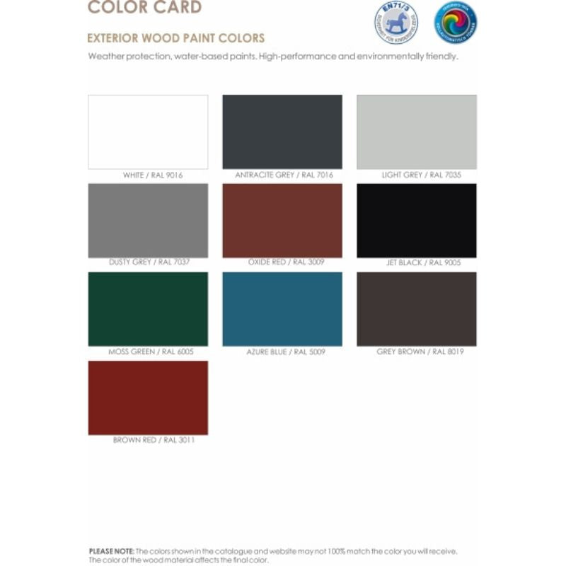 Viking Industrier Outdoor Sauna Cube 2 x 3m