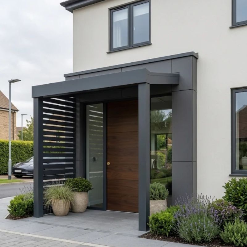 Whatagarden Stylish Entrance Porch